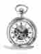 Gwc14050s Gotham Watch Mens Silver-tone 17 Jewel Mechanical Double Cover 0050014540504