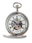 Gwc14051s Gotham Mens Silver-tone 17j Mechanical
