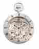 Gwc14054s Gotham Mens Silver-tone 17 Jewel Mechanical Exhibition Roman Bezel 0050014640549