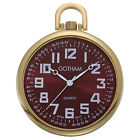 Gwc15027gm Gotham Mens Gold-tone Slim