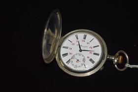 522749 H. Moser And Cie Imperial Russian Pocket Watch Ref. Enamel Dial Antiq