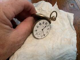 1059354 Hamilton Pocket Watch 992 Open Face Swing Out Case Size 16 21 Jewels 1914 Mfg