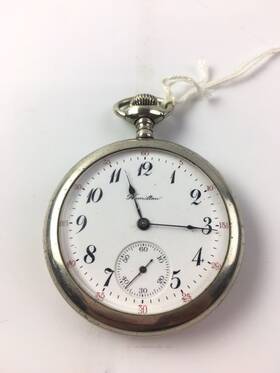 11370 Hamilton 17j Pocket Watch