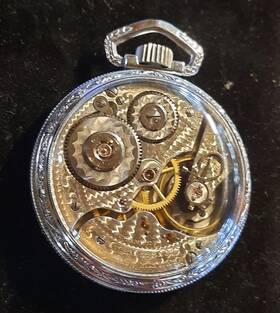 1272685 Hamilton Pocket Watch 996 Rail Road Clean And Runs Great 1918 19 J Lever