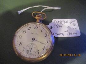 1366971 Hamilton 16 Size Pocket Watch 17j -1 Sec/day