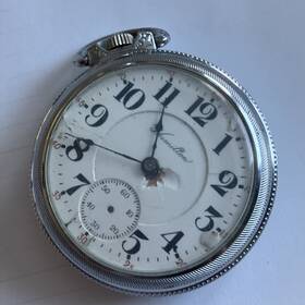 1407964 Hamilton Vtg Grade 940 21j 18s Not Working Defiance Case Sold As Is Nr