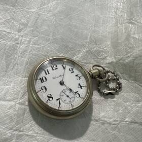 173378 Hamilton Antique 1902 Pocket Watch Salesman Case 17 Jewels - 925