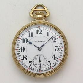 2341106 Hamilton Grade 992 Model 2 21 Jewel 16 Size Gold Filled Pocket Watch Ca. 1925