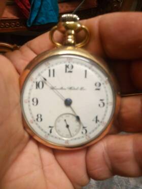 1800-1905 Hamilton 294953 17 Jewel Runs Great Spectacular Pocket Watch 20 Yr Case Hunt