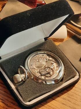 688756 Hamilton Antique 18s 1907 23j Pocket Watch 946 Usa