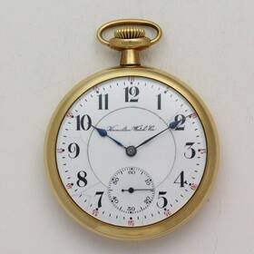 703413 Hamilton Grade 992 Model 1 16 Size 21 Jewel Gold Filled Pocket Watch Ca. 1908