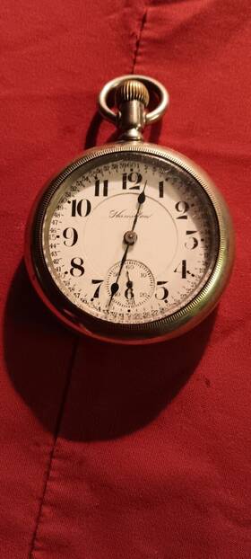 938453 Hamilton 940 Open Face Pocket Watch Size 18 21 Jewels