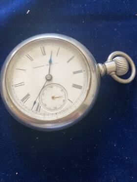 142330 Hampden 1879 Grade Springfield 18s 11j Model 2 Silverode Case Runs Nr