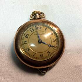 Hampden 1900-1915 Antique Pocket Watch Gf Snap Case W25