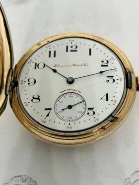 2270086 Hampden 16s Genl Stark Red-print Dial Dueber Special Case