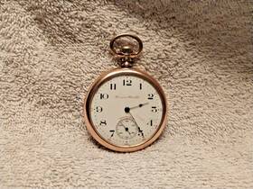 2373717 Hampden 1907 General Stark Pocket Watch Size 16s 17 Jewel For Parts/restore