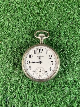 72997 Hampden Antique Watch Co Open Face Pocket Parts As Is