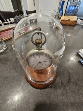 1020842 Hampden S017 Vintage Watch Co Ser. # 17jewel Co. Canton Oh