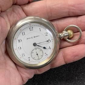 Watch..tj1121 Hampden Tj1121 1900 Grade North American Railway Pocket