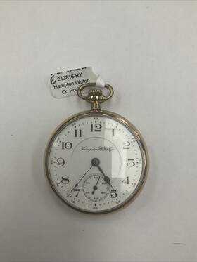 213816 Hampton Watch Co Pocket