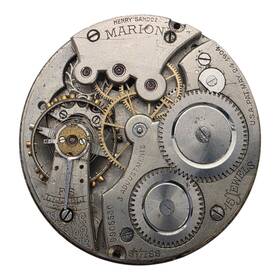 Henry Sandoz Marion 905530 Pocket Watch Movement 15 Jewels Swiss Size 16