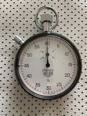 708.301 Heuer Vintage Fisher Ref. 53 5mm Stopwatch #1