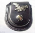 Holder Black Genuine Watch Brown Pocket Leather