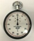 C6560h Htf Clean Vtg Stop Heuer Watch Pocket