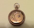 Hunter Pocket Multi Napoleon . Watch Elgin Toned 14k Case Antique Model