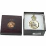 I1708 Unbranded Phonograph Pocket Watch Black Face With Gold 871373255454