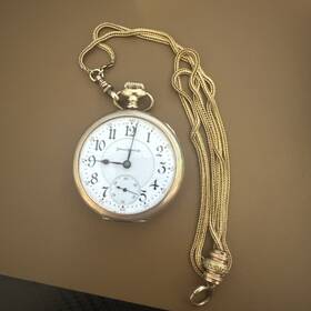 Wb1258-1 Illinois 1258-1 1911 Grade Sangamo 21j Model 5 16s Open Face Pocket Watch #wb1258-1