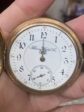 1535831 Illinois 1910 Watch Co - Grade 183 Model 4 15j 16s Dueber Special #130