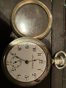 181903 Illinois Antique 69 17 Jewel Manual Wind Pocket Watch Runs Lever-set 1905