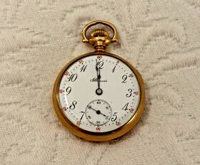 1987589 Illinois 1907 Womens Pocket Watch Grade 33