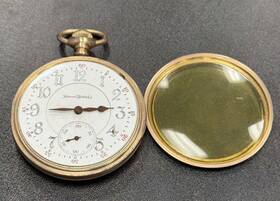 2167563 Illinois 1909 Watch Co Model 5 16s 21j A Lincoln For Parts Not Running