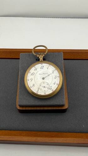 2291766 Illinois Antique Pocket Watch Gold-filled Case Not Working Parts