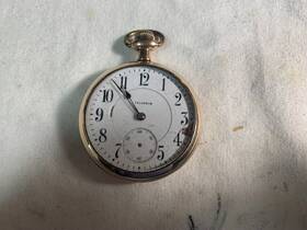 2311007 Illinois Pocket Watch Year 1910 Size 16 15 Jewels S/n Grade 303