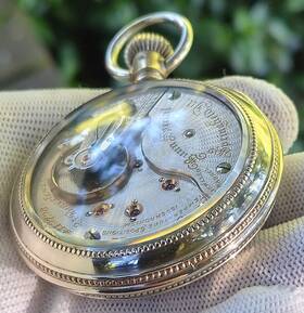 2312728 Illinois Bunn Special 23 Jewel Pocket Watch 18s Kps Time