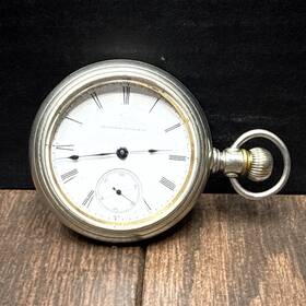 306033 Illinois Vintage Watch Co Pocket Springfield Ill No