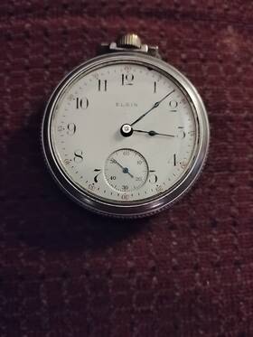 3117414 Illinois 1917 Central 17 Jewel 16s Antique Pocket Watch - Parts/repair Railroad
