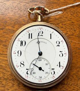 3166267 Illinois Pocket Watch Antique