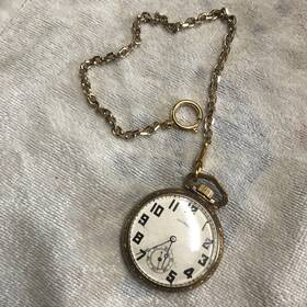 3440801 Illinois 1900 S Watch Company 17 Jewels Double Roller Open Face Pocket