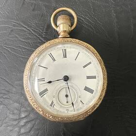 366809 Illinois Watch Co. Goldfilled Pocket Serial 126.19 G