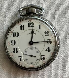 4039801 Illinois Antique 16s Gr 304 Model 7 #4039801 Pocket Watch