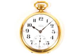 4636503 Illinois Sterling Pocket Watch Model 7 Grade 305 Ramona Double Stock Gold Filled