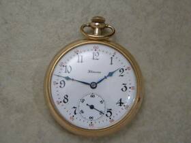 4786475 Illinois Illinois- 4786475- Gold Filled- Warranted 10 Years- 1926- Runs- Pocket Watch
