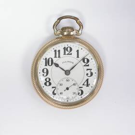 4804122 Illinois 1926 Gents 21j 10k-gf 16s Bunn Special Type Ii 60 Hour Pocket Watch