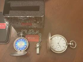 563278 Illinois 1890 S Silver Newport Coin Springfield Watch Co And Relic Pocket Watches