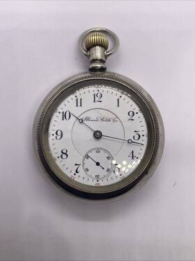 8917 Illinois 18s Beautiful Grade 89 Rare Pattern 17j Adjusted Railroad Pocket Watch