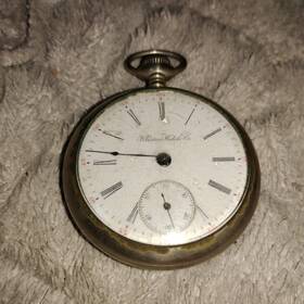 Fapw679 Illinois 1897 Pocket Watch Grade I.w.c. Size 18s 7 Jewel Not Working Elgin Case